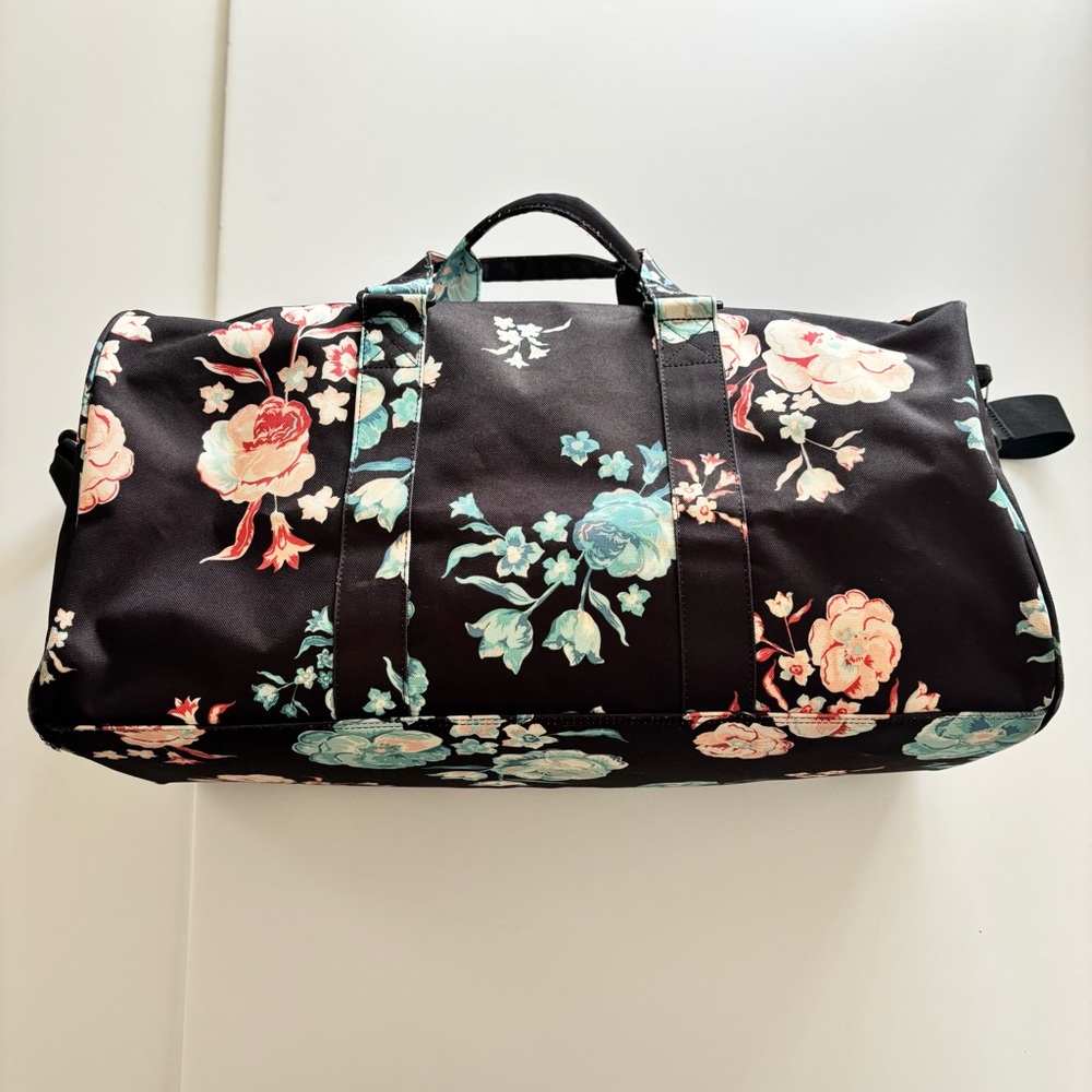 Herschel Supply Co Floral Duffel Bag Travel Gym Weekender Bag - Picture 6 of 9
